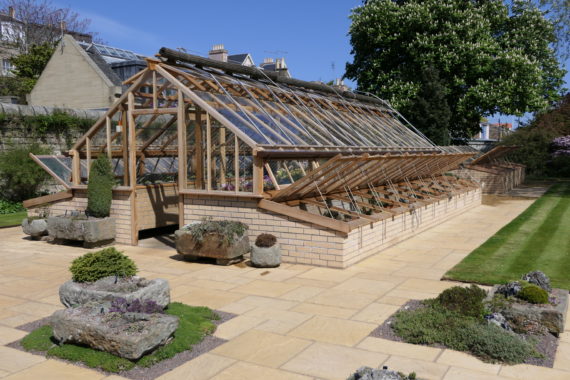 Royal Botanic Garden Edinburgh traditional alpine house