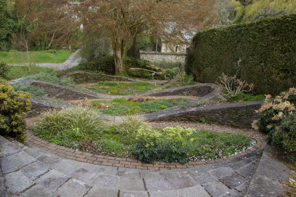 Ovals, The Garden House, Devon