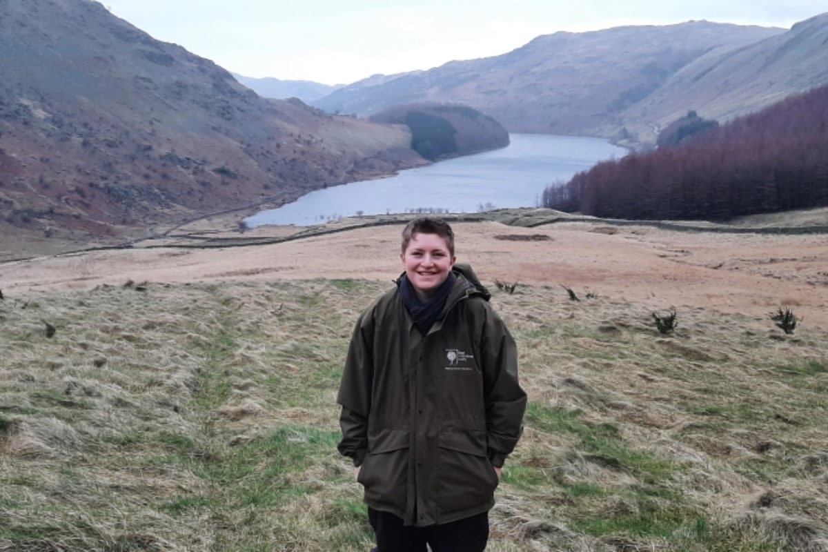 Bertie Swainston on a visit to Haweswater