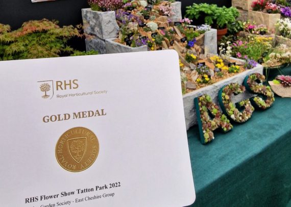 AGS display wins RHS Gold Medal at 2022 Tatton Show
